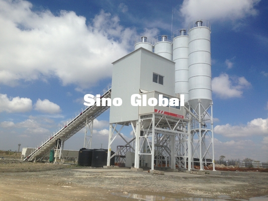 HZS180 ซันนี่ Batching Plant, โรงงานผสมคอนกรีตผสมเสร็จ 180m3 / h Productivity