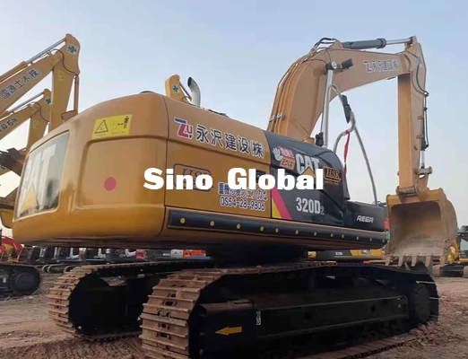 รถขุดตีนตะขาบ Caterpillar 320D มือ 2 99.9 KW ความจุถัง 340L