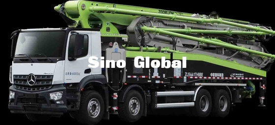 Zoomlion ปั๊มติดรถบรรทุก 63X-7RZ พร้อม Benz แชสซี