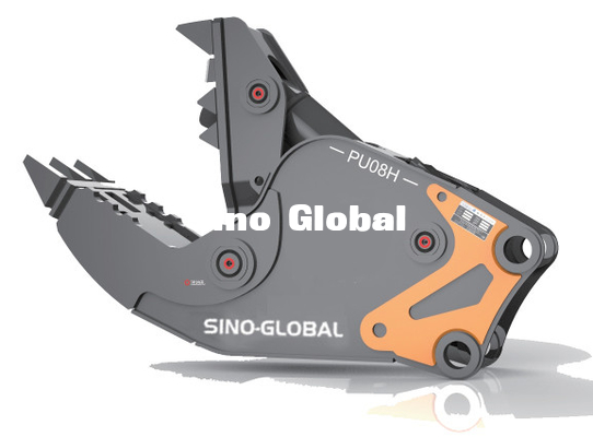 Sino Global เครื่องบดคอนกรีตไฮดรอลิกสำหรับรถขุด ซันนี่ Komatsu CAT