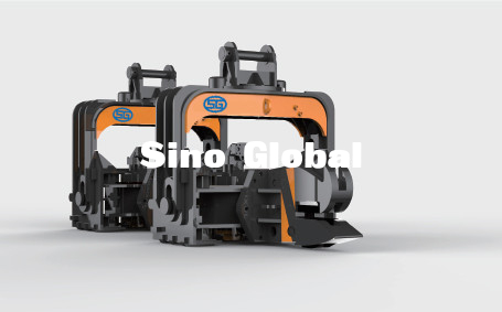 ค้อนตอกเสาเข็มไฮดรอลิก Sino Global สำหรับ Komatsu ซันนี่ CAT Excavators