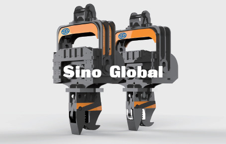 ค้อนตอกเสาเข็มไฮดรอลิก Sino Global สำหรับ Komatsu ซันนี่ CAT Excavators