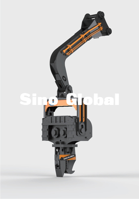 ค้อนตอกเสาเข็มไฮดรอลิก Sino Global สำหรับ Komatsu ซันนี่ CAT Excavators